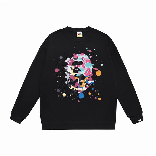 Model No. Sc443# Terry plus velvet 90 Top version Bape ape head ink splash US li