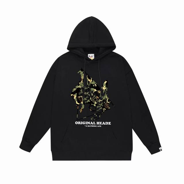 Model No. Sc731# Terry plus velvet 110 Top version Bapeunkle co-branded Logo pri