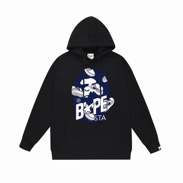 Model No. Sc711# Terry plus velvet 110 Top version Bape ape head letter print St