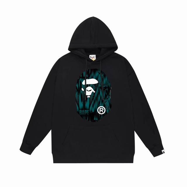 Style No. Sc704# Terry plus velvet top version Bape Speed Racing Pattern Ape Hea