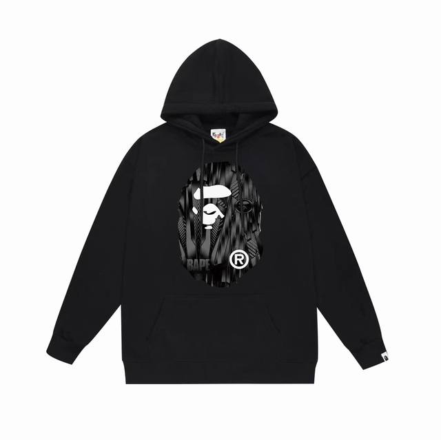 Style No. Sc704# Terry plus velvet top version Bape Speed Racing Pattern Ape Hea