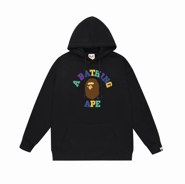 Model No. Sc701# Terry plus velvet top version Bape ape head contrast color lett