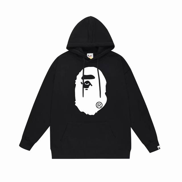 Style No. Sc668# Terry plus velvet top version Bape Great Ape Head Double-sided