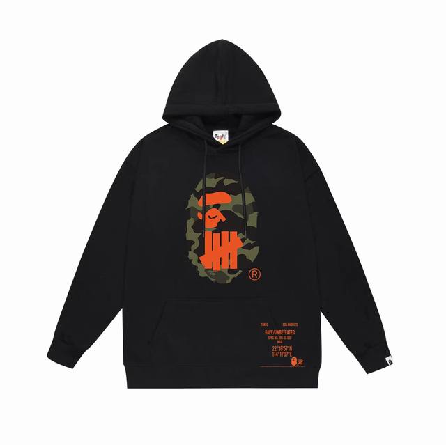 Model No. Sc662# Terry plus velvet top version Bape co-branded Undefeated five-b
