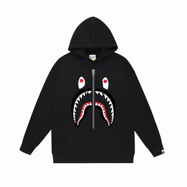 Model No. Sc661# Terry plus velvet top version Bape classic shark mouth couple p