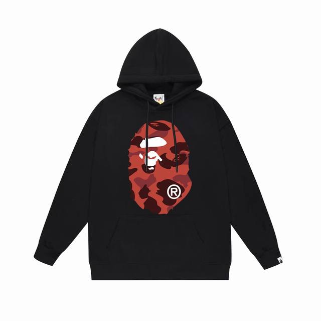 Model No. Sc660# Terry plus velvet top version Bape double-sided camouflage ape