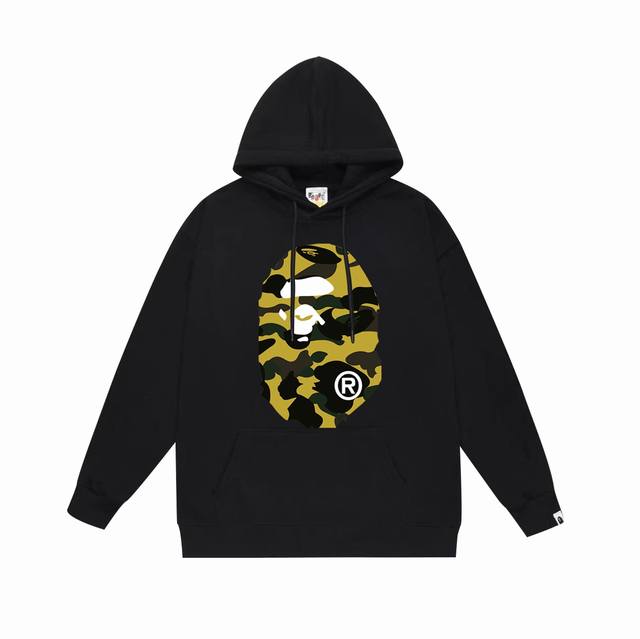 Model No. Sc660# Terry plus velvet top version Bape double-sided camouflage ape