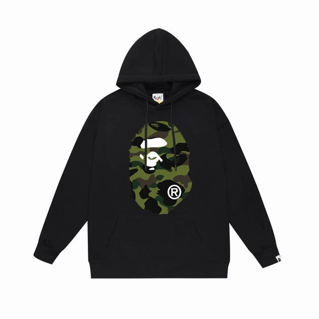 Model No. Sc660# Terry plus velvet top version Bape double-sided camouflage ape
