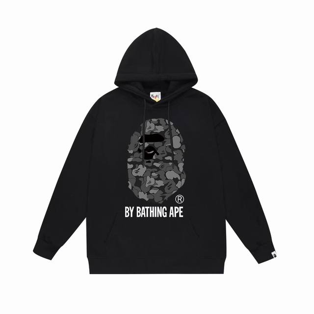 Model No. Sc647# Terry plus velvet top version Bape camouflage ape head letter p
