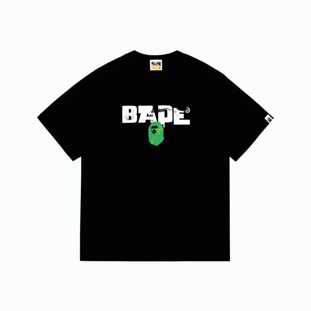Sc269# Top version Bape Ape Man Ape Army Letters Printed Short Sleeve T-shirt Ma