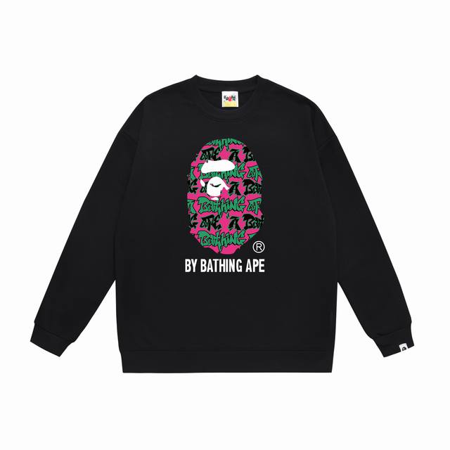 Model No. Sc421# Terry Plush 90 Top version Bape camouflage ape head letter prin