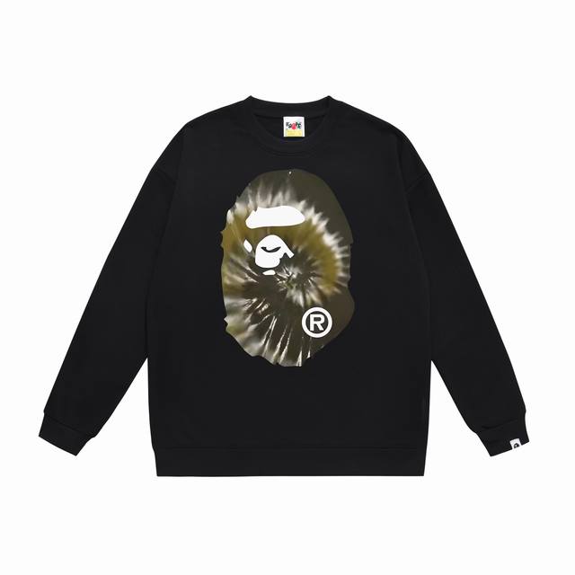Model No. Sc408# Terry Plush 90 Top version Bape autumn and winter tie-dyed ape