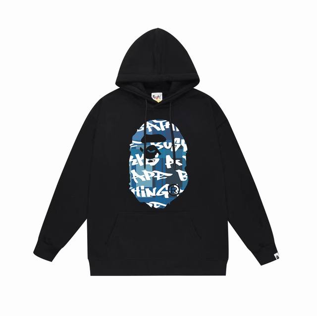 Model No. Sc602# Terry plus velvet top version Bape ape head letter double-sided