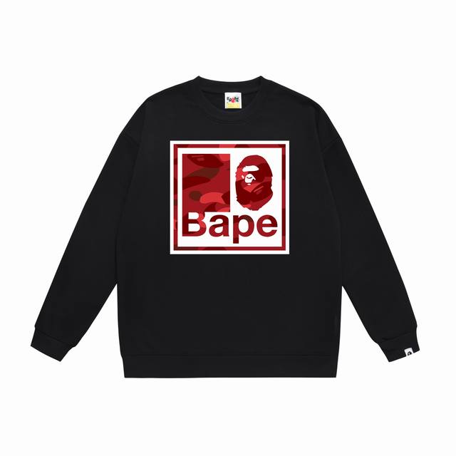 Model No. Sc406# Terry Plush 90 Top version Bape camouflage ape head letter prin