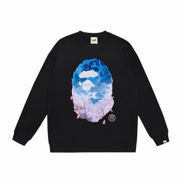 Model No. Sc399# Terry Plush 90 Top version Bape camouflage ape head cherry tree