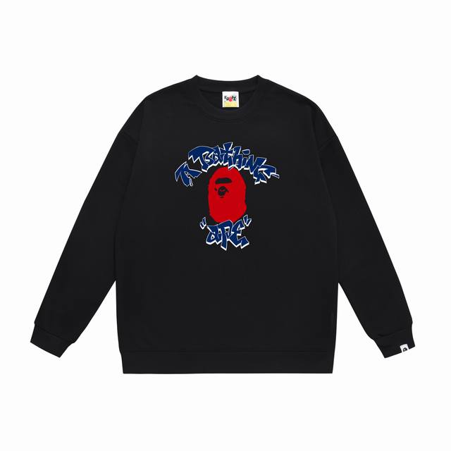 Model No. Sc394# Terry Plush 90 Top version Bape Graffiti Ape Head Letter Printe