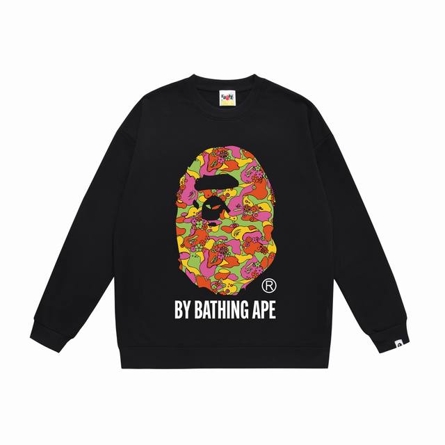 Model No. Sc383# Terry Plush 90 Top version Bape flower camouflage ape head lett