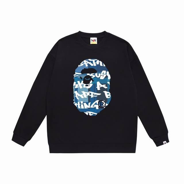 Model No. Sc302# Terry Plush 90 Top version Bape Ape Head Letter Printed Round N