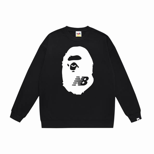 Style No. Sc353# Top version Bape Ape Head Joint Nb Letter Print Short Sleeve T-