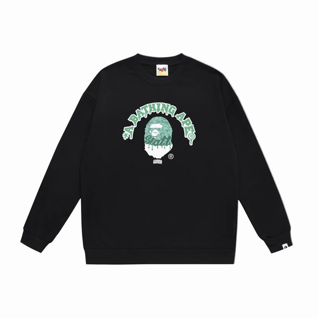 Style No. Sc351# Top version Bape Gunna co-branded ape head letter print short-s