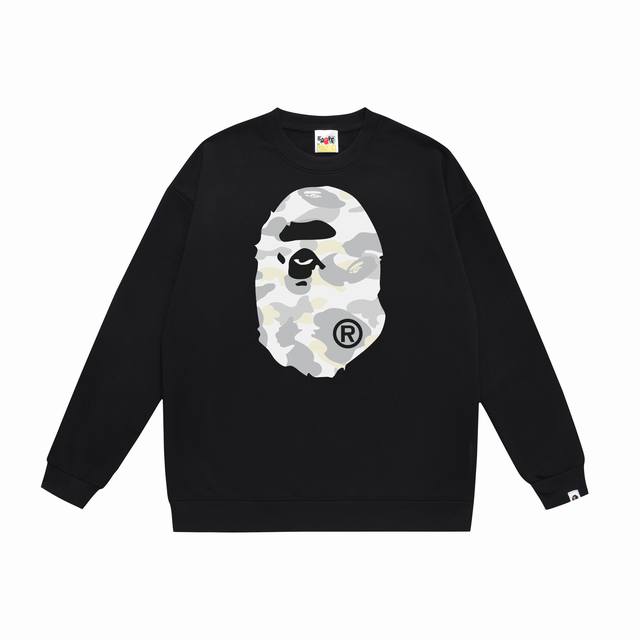 Style No. Sc346# Top version Bape camouflage ape head letter print short-sleeved