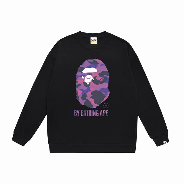 Style No. Sc345# Top version Bape camouflage ape head letter print short-sleeved