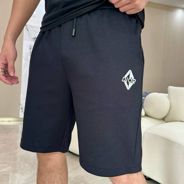 Dior short-sleeved shorts 2025 spring and summer new casual shorts! Precision 10