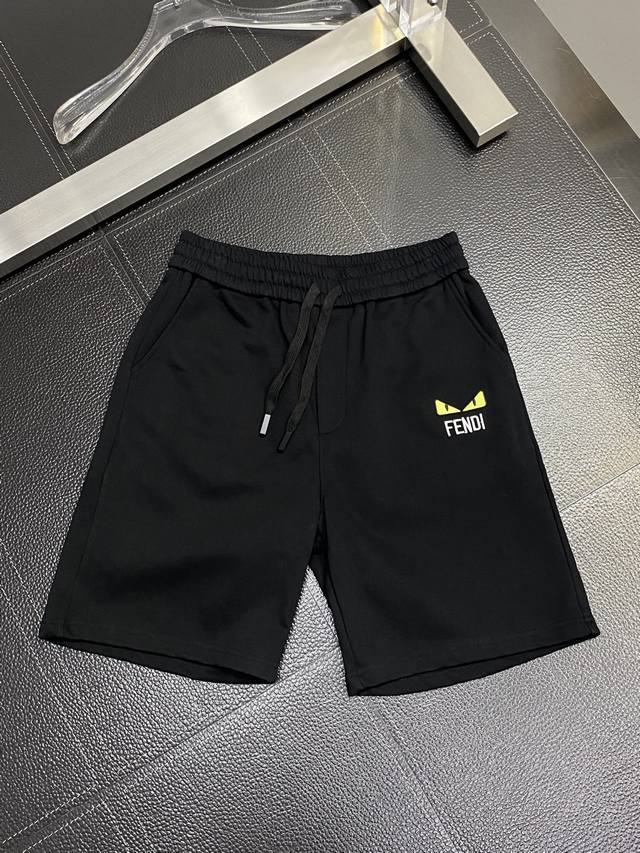Fendi shorts 2025 spring and summer new casual shorts! Precision 10,000-needle e