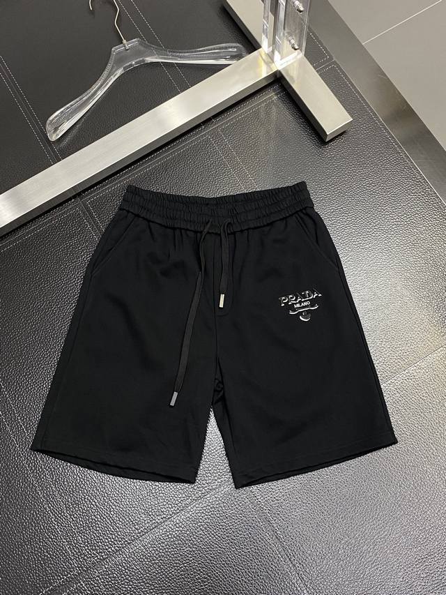 Prada shorts 2025 spring and summer new casual shorts! Precision 10,000-needle e