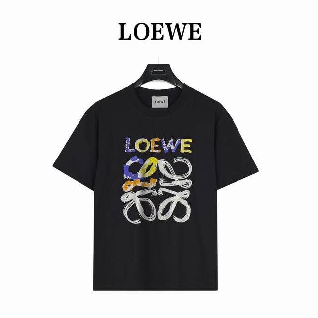 Loewe Graffiti Painted Letters Style No.: Lw02 Black 240g heavyweight slightly d