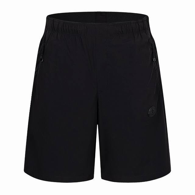 Exclusive supply of Moncler 25Ss badge quick-drying shorts The fabric is woven w