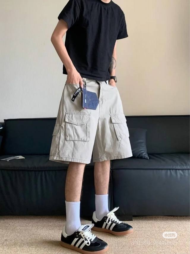 Style No.-904 Cleanfit new American retro workwear pocket Vintage straight wide-