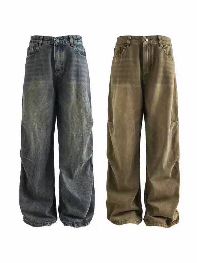 Style No.-833 24Ss Spring and Autumn American Retro High Street All-match Jeans
