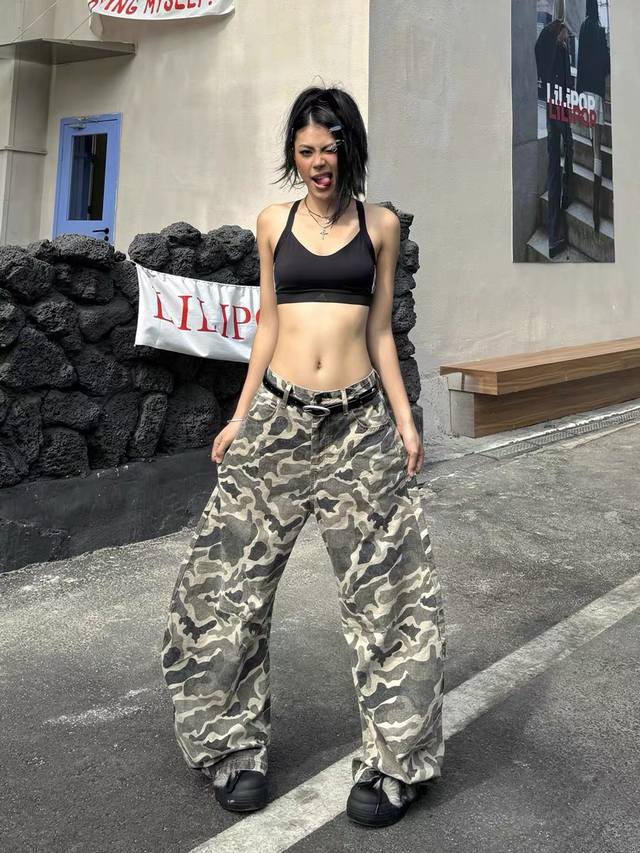Model No.-858 Self-owned Cleanfit workwear military style light camouflage multi