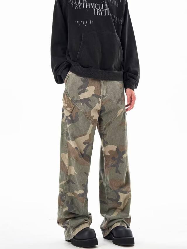Model No.-861 Self-owned Cleanfit workwear military style light camouflage multi