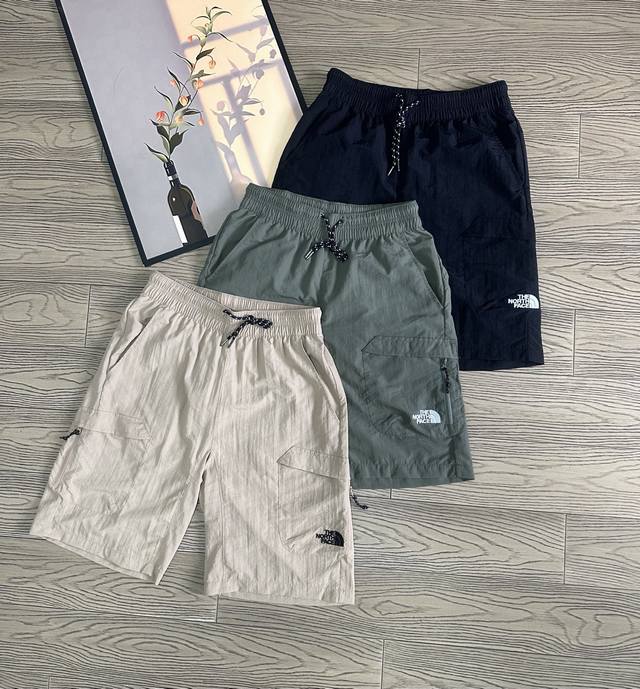 Tnf The North Face 25-year men's summer light and cool shorts new embroidered lo
