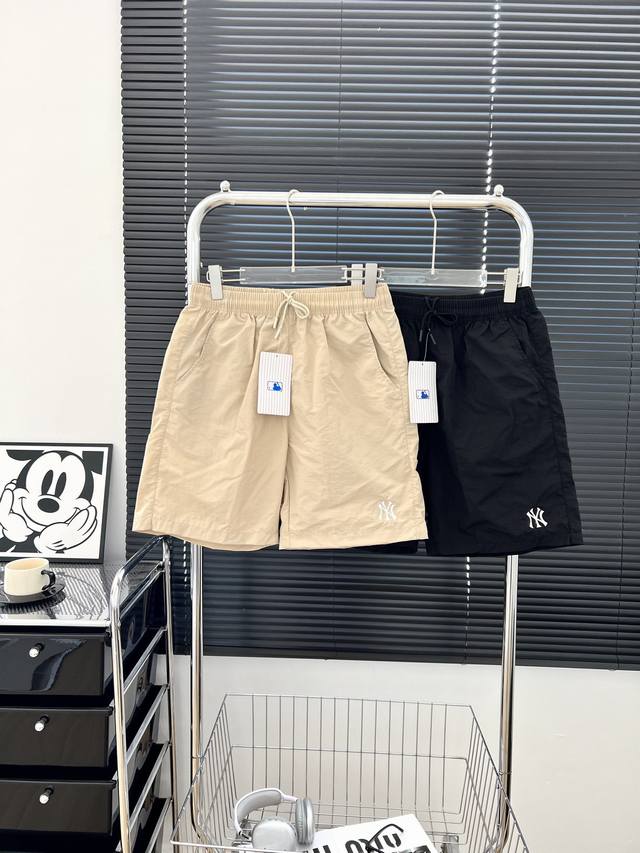 0223 Mlb new woven shorts! Couple pants for men and women Handsome neutral short