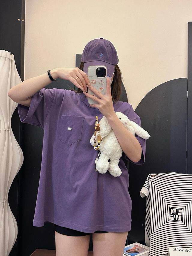 9939 Tnf Purplelabel 7Ozpockettee pocket embroidery barrel weave original cylind