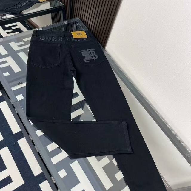 Oc-699 Burberry Heavy Industry Denim's latest super soft jeans Donkey's top-grad