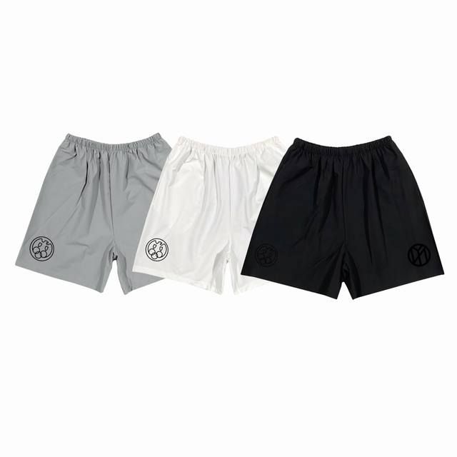 Y80# Yeezy Kanye West co-branded Gosha American waterproof print shorts Size: 1,