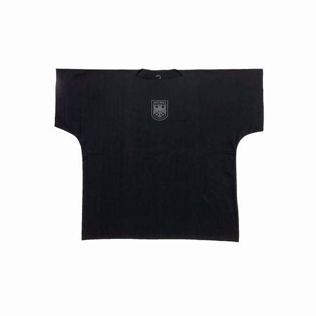 Y42# Yeezy Kanye Vultures1 Vulture One-piece Cut Short Sleeve Color: Black White
