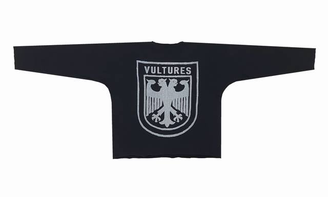 Y44# Yeezy Kanye Vultures1 peripheral vulture one-piece cut long sleeve Color: B