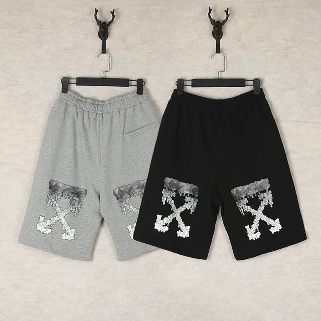 3106- Black Grey SML Xl Off White Shorts, Unlocking a New Street Trend Off-White