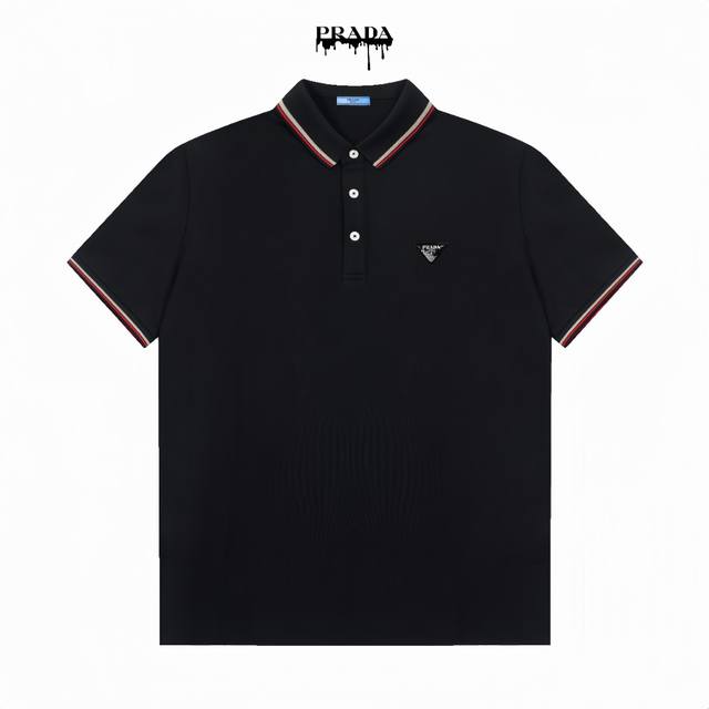 Three labels complete -Parda Prada counter synchronized new exquisite striped lo