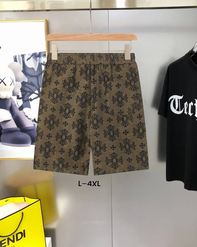 Chrome Hearts 2025 new fashion casual shorts, the most fashionable and latest lo