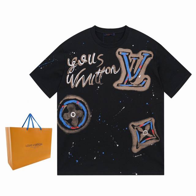 New arrival of Donkey's new T-shirt, classic logo letter printing process, 32 do