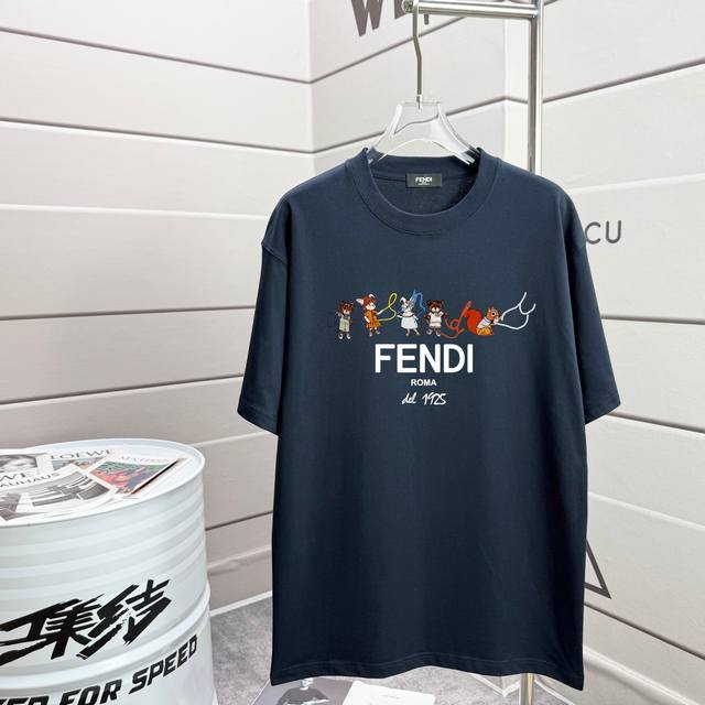 Fendi Fendi Fd 2025Ss spring and summer new style Customized same-dye fabric fee