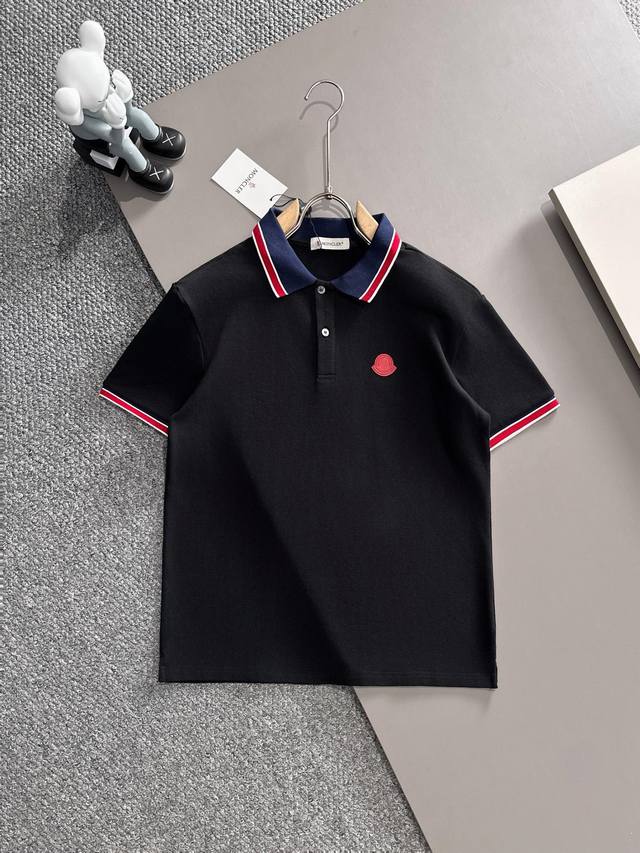 Moncler* 2025 Spring and Summer New Model Original High Version Moncler Polo Shi