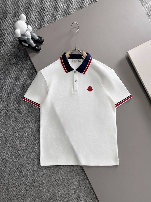Moncler* 2025 Spring and Summer New Model Original High Version Moncler Polo Shi