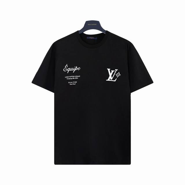 Louis Vuitton Lv Pharrell employee printed short-sleeved T-shirt High-density el